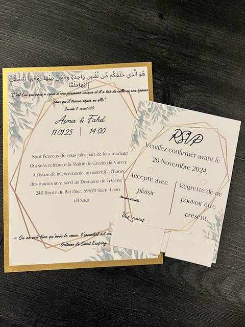 faire part mariage