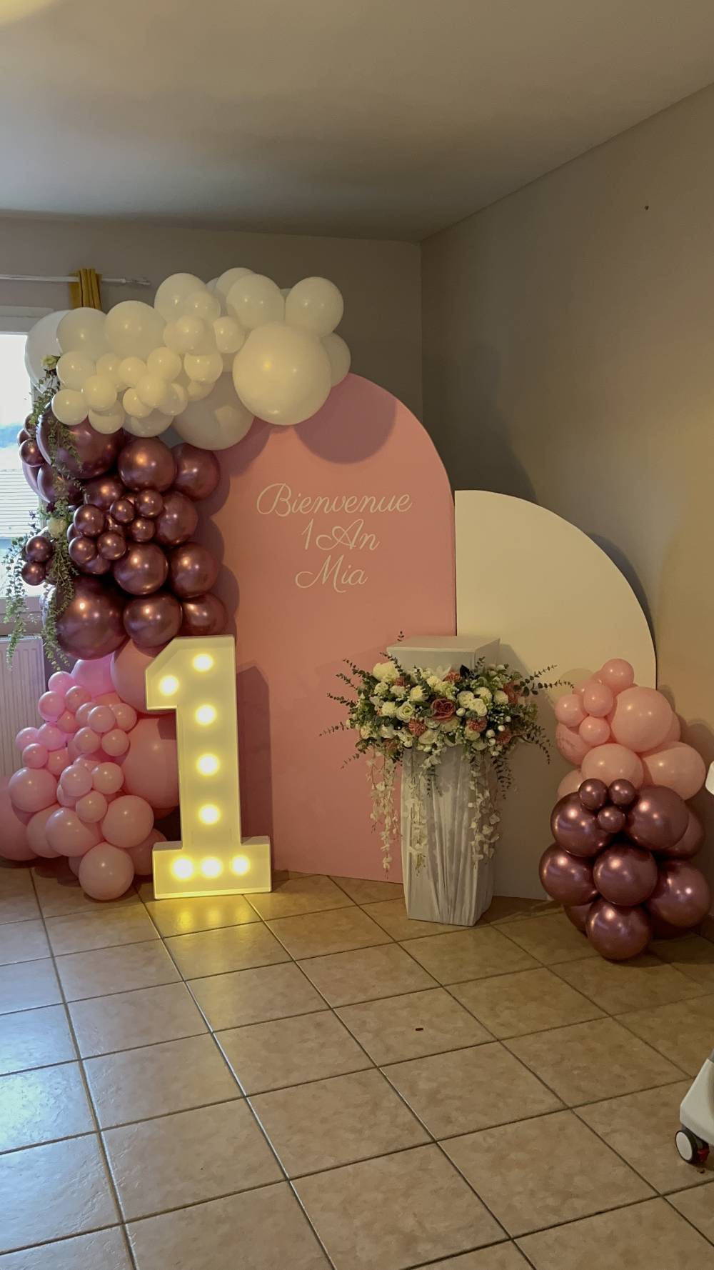 décoration anniversaire