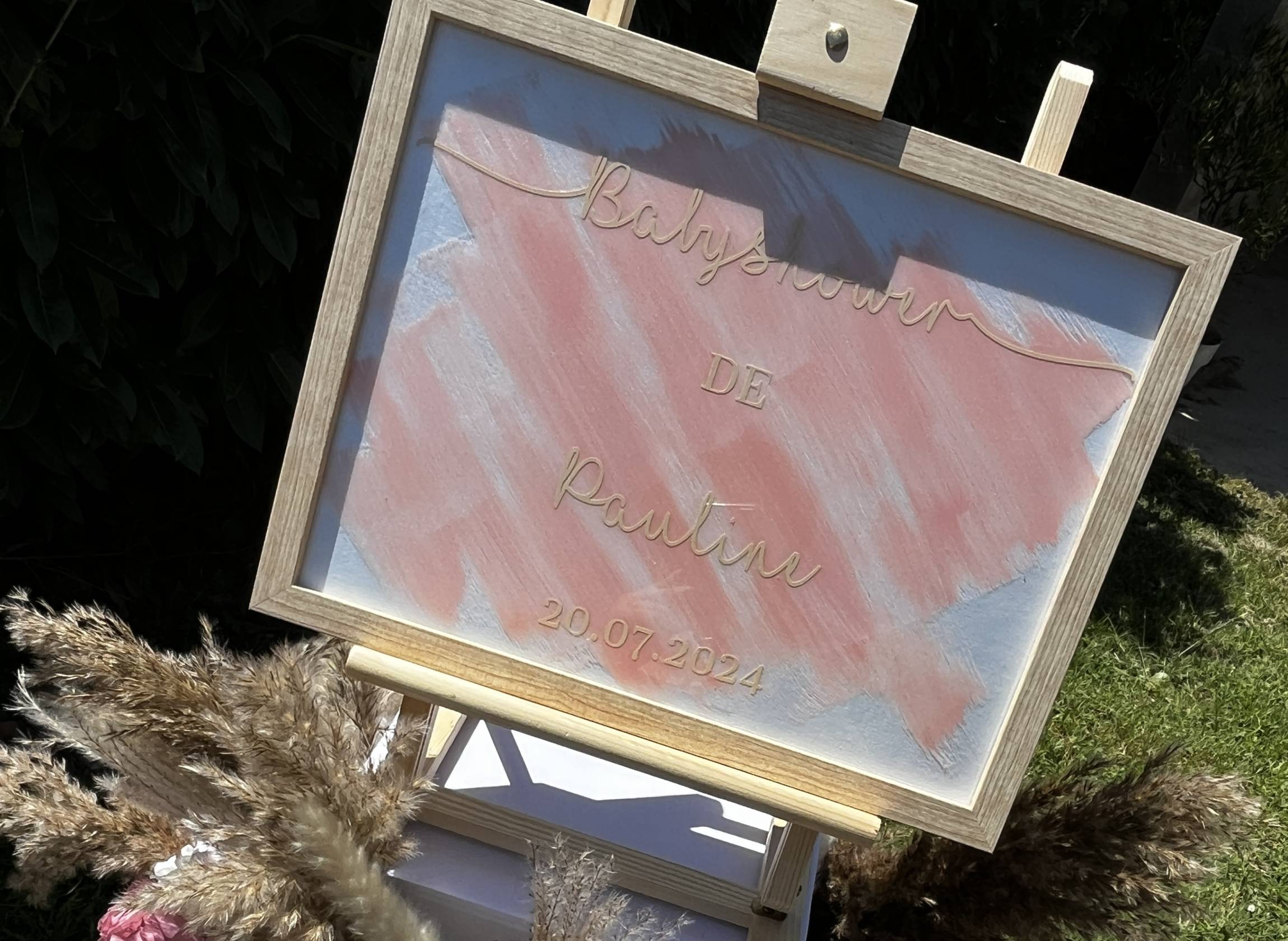 panneau de bienvenue babyshower