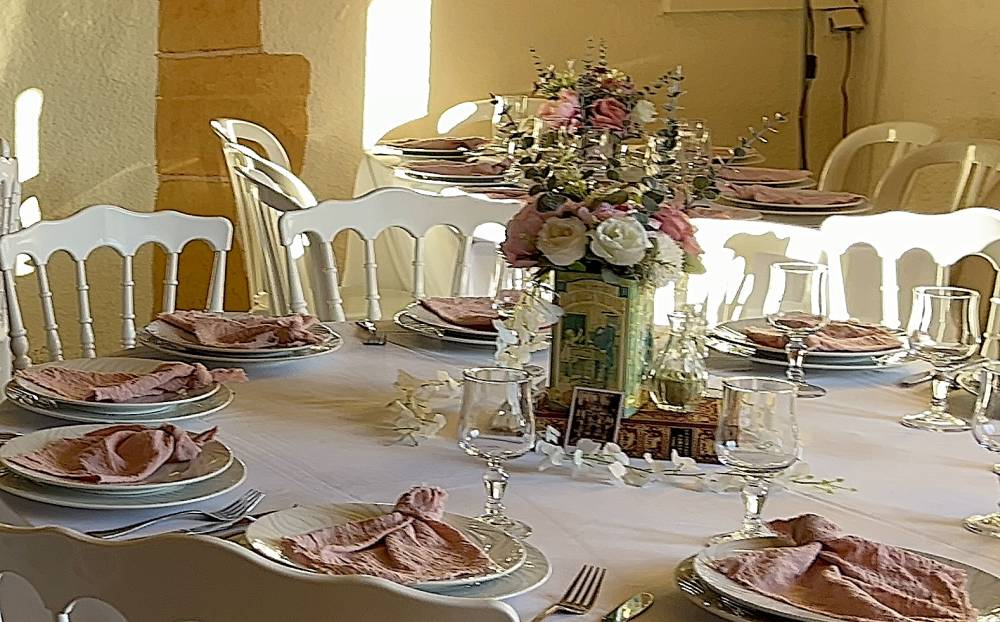 centre de table mariage